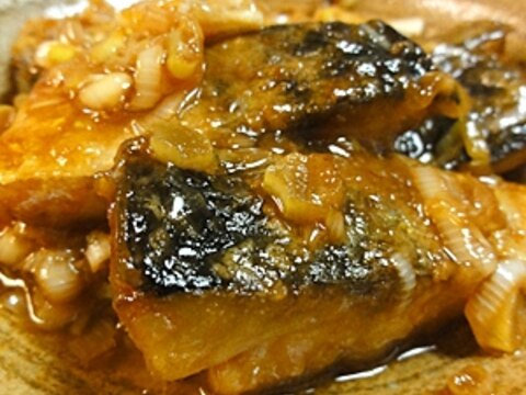 鯖のネギ醤油焼き